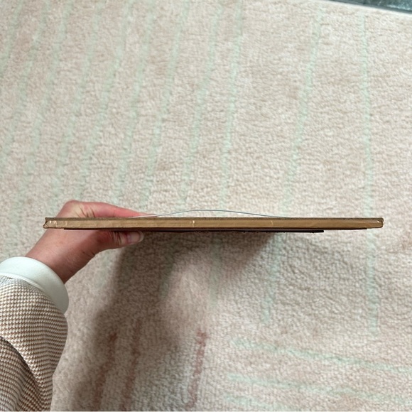 Artist Signed Copper Wall Art Red and Gold John Schtakleff 11.75"x8" - Picture 4 of 16